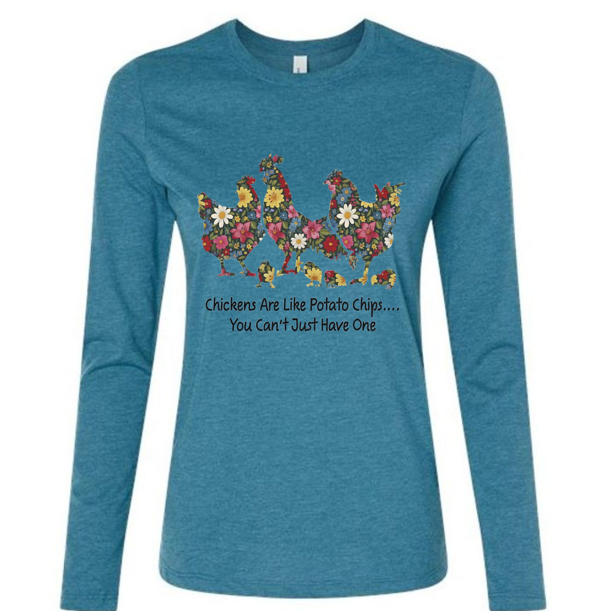 Heather Deep Teal - FRONT